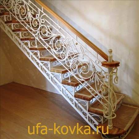 Кованые лестницы в доме (59 фото)