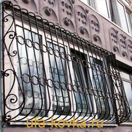 Фотографии кованых решеток на балкон