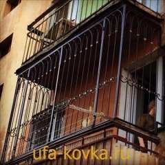 Кованые решетки на балконы и лоджии